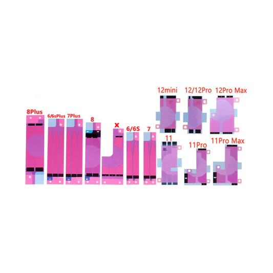 iPhone Akku Klebestreifen (Pads) für verschiedene Modelle