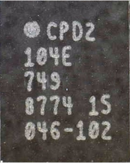 iPhone USB CPD2 104E Fast Charger IC U6200